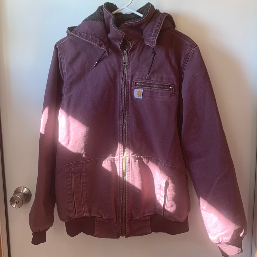 Purple Carhartt jacket